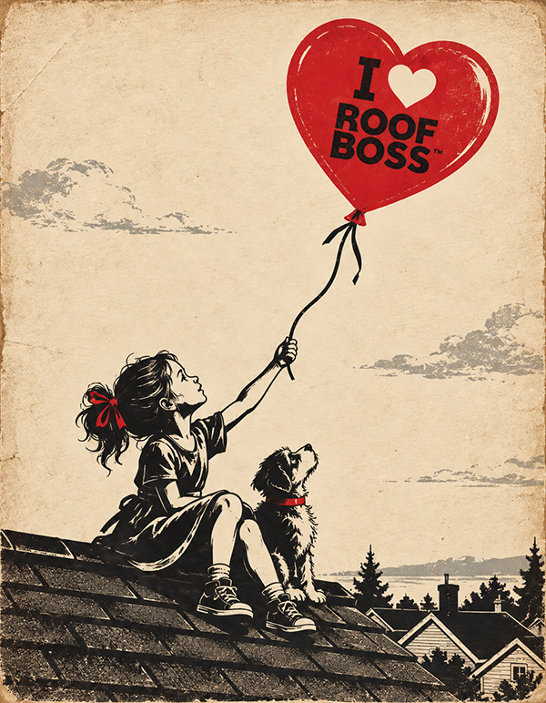 Vintage-I-Love-ROOF-BOSS I Love ROOF BOSS